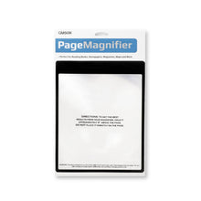 Load image into Gallery viewer, Page Magnifier Flex Frame Sheet Magnifying Glass for Reading
