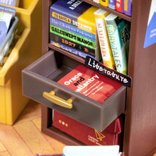 Load image into Gallery viewer, DIY Miniature House Kit: Memory Book Store with Dust Cover
