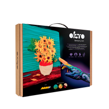 Load image into Gallery viewer, OKTO Sensory Art 3D Painting “Sunflowers”
