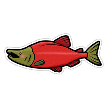 Load image into Gallery viewer, Salmon Sticker
