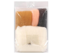 Load image into Gallery viewer, Hamanaka Needle Felting Kit: Baby Kittens &amp; Yarn Ball DIY
