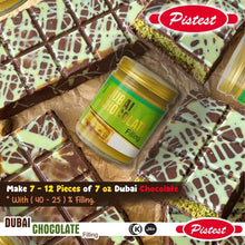 Load image into Gallery viewer, Pistest Dubai Pistachio Cream Chocolate Bar Filling 250g 8.8
