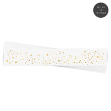 Load image into Gallery viewer, GALACTIC GOLD FACE FRECKLES metallic temporary tattoos
