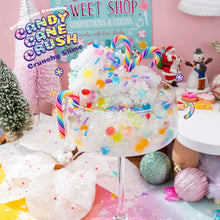 Load image into Gallery viewer, Candy Cane Crush Crunchy Slime
