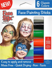 Load image into Gallery viewer, Face Paint Stix - 6 Pack
