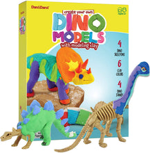 Load image into Gallery viewer, Dino Clay Models with Modeling Clay

