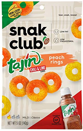 *Snak Club Tajin Peach Rings