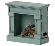 Fireplace, Vintage Blue - Mouse