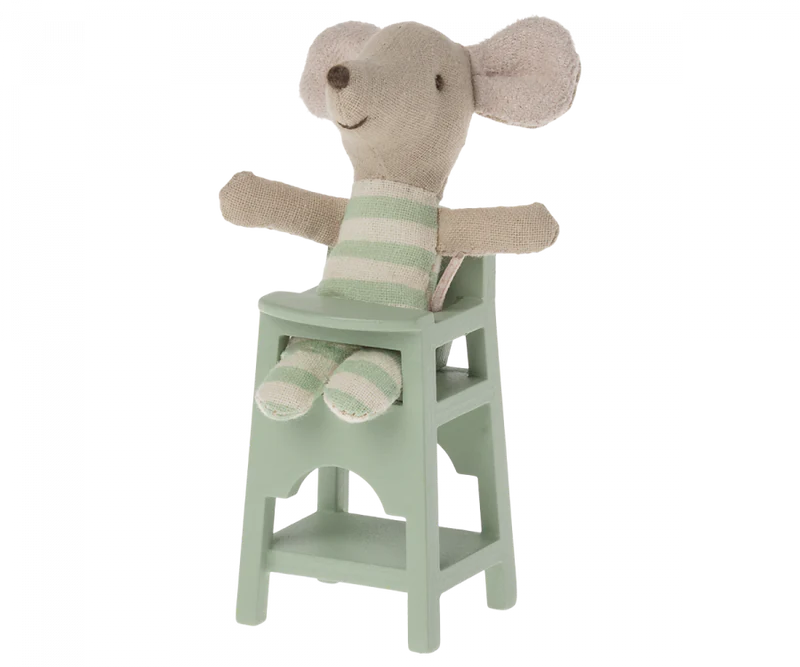 High Chair, Mouse  - Mint