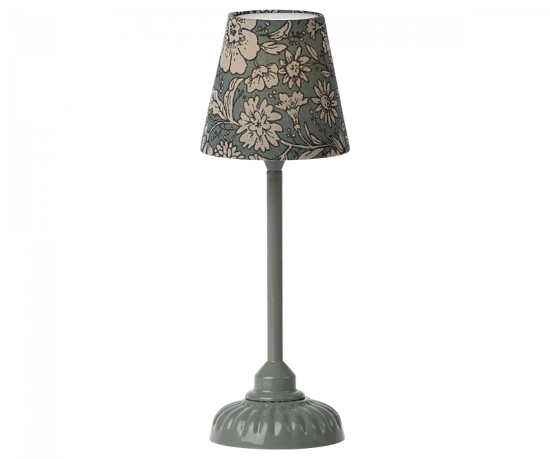 Vintage Floor Lamp, Dark Mint - Mouse