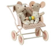 Stroller, Baby Mice - Rose