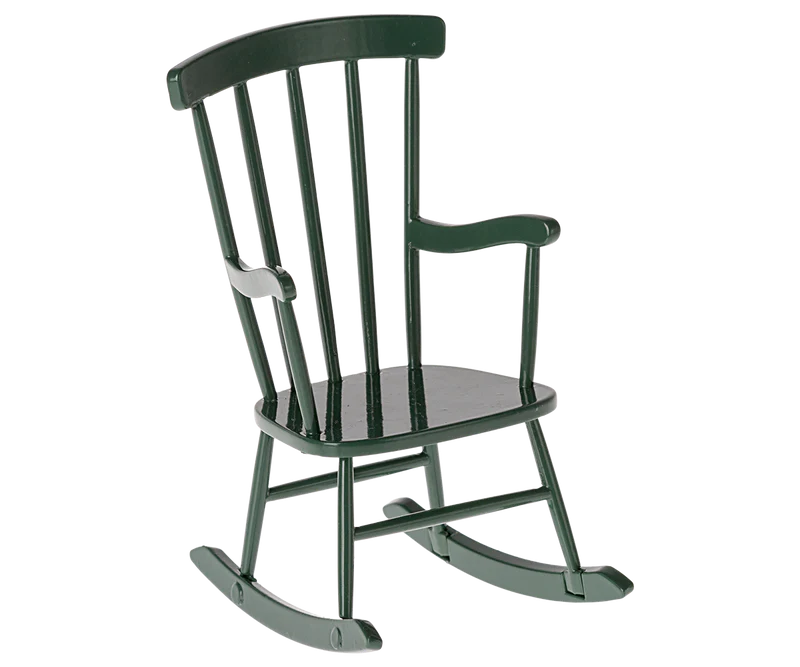 Rocking Chair, Mouse - Dark Green