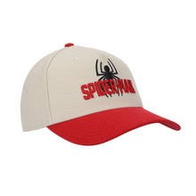 Load image into Gallery viewer, Marvel Spider-Man White Curved Bill Snapback
