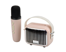 Load image into Gallery viewer, Pocket Karaoke-Microphone &amp; Speaker Combo-Pink
