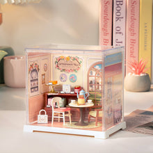 Load image into Gallery viewer, DIY Miniature House Kit: Honey Tea Lounge with Dust Cover
