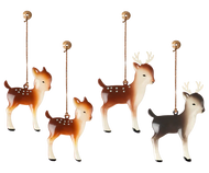 Reindeer family, Metal ornaments