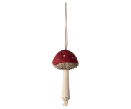 Mushroom ornament - Red