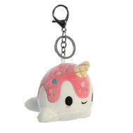 Vanilla-Berry Nomwhal Keychain