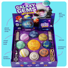 Load image into Gallery viewer, Galaxy Gem Dig Kit for Kids - Gemstones Digging Science Kit
