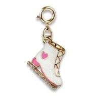 GOLD GLITTER ICE SKATE