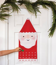 Load image into Gallery viewer, Santa Canvas Advent Calendar
