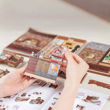 Load image into Gallery viewer, DIY Book Nook Kit: Corner Coffee Shop
