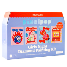Load image into Gallery viewer, PixelPop™ Diamond Art — Girls’ Night Edition — Feelin’ Lucky
