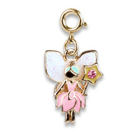 GOLD GLITTER FAIRY CHARM