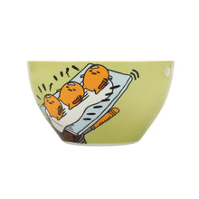 Load image into Gallery viewer, Gudetama 20 oz. Ceramic Ramen Bowl with Chopsticks
