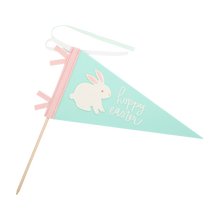 Load image into Gallery viewer, Hoppy Easter Felt Pennant Banner
