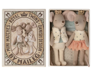 Royal Twins in Box, Little Brother & Sister in Matchbox - Rose