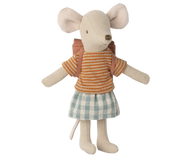 Tricycle Mouse, Big Sister - Old Rose