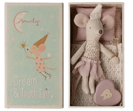 Tooth Fairy Mouse, Little Sister in Match Box