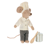 Chef mouse w. soup pot and spoon