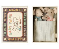 Twins, Baby mice in matchbox
