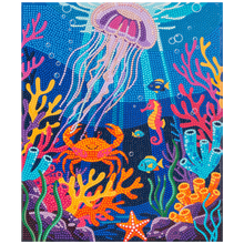Load image into Gallery viewer, PixelPop™ Diamond Art — Reset Edition -  Where Corals Glow
