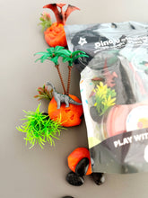 Load image into Gallery viewer, Dino Volcano (Cherry Mango) KidDough Play Kit
