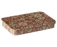 Metal box w. sliding lid, Blossom - Heather