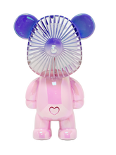 Load image into Gallery viewer, Big Bear Fan 12" - Jelly Pink
