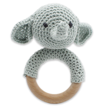 Load image into Gallery viewer, DIY Crochet Kit - Rattle Elephant
