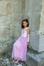 Load image into Gallery viewer, Velvety Soft Sleeping  Sweetheart Princess Gown with Arm  Warmers
