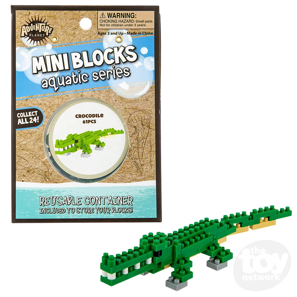 Mini Blocks Crocodile