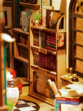 Load image into Gallery viewer, DIY Miniature House Book Nook Kit: Bookstore
