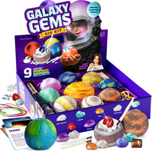 Load image into Gallery viewer, Galaxy Gem Dig Kit for Kids - Gemstones Digging Science Kit
