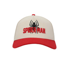Load image into Gallery viewer, Marvel Spider-Man White Curved Bill Snapback
