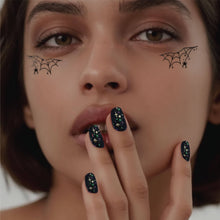 Load image into Gallery viewer, Spider Webbed Speckles— Halloween Makeup
