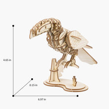 Load image into Gallery viewer, 3D Laser Cut Wooden Puzzle Bundle Pack: Bird Animals
