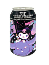 Load image into Gallery viewer, Kuromi Ramune Lemon Warabi Mochi Flavor 330ml (Japan)

