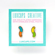 Load image into Gallery viewer, Gummy Worm Earrings
