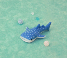 Load image into Gallery viewer, DIY Whale Shark Needle Felting Kit: Japanese Wool Craft
